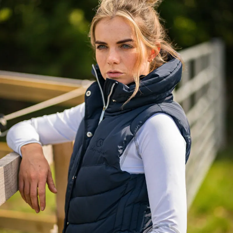 Coldstream Kimmerston Quilted Gilet in Navy